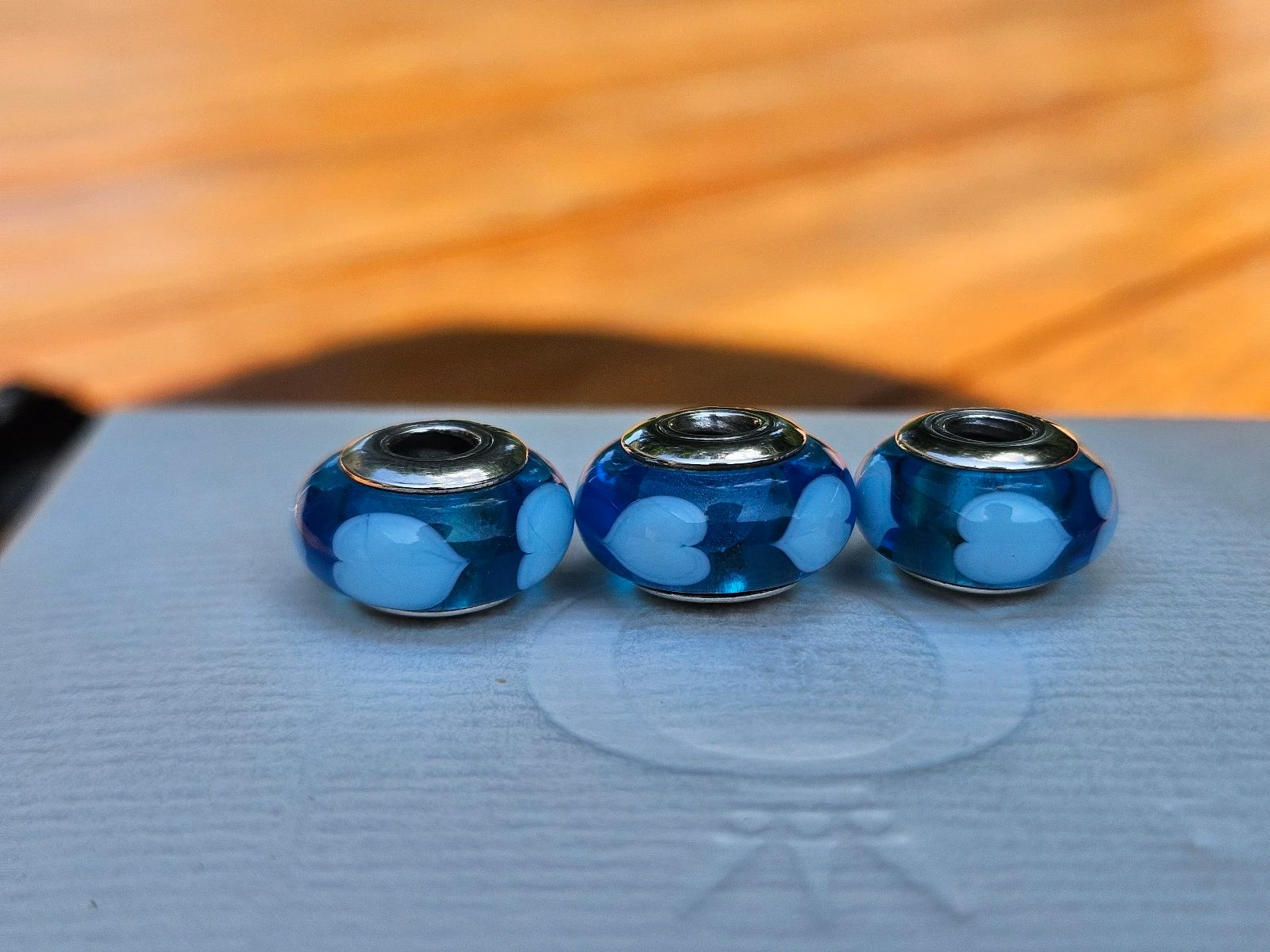 Pandora charms murano set 3x – photo 3